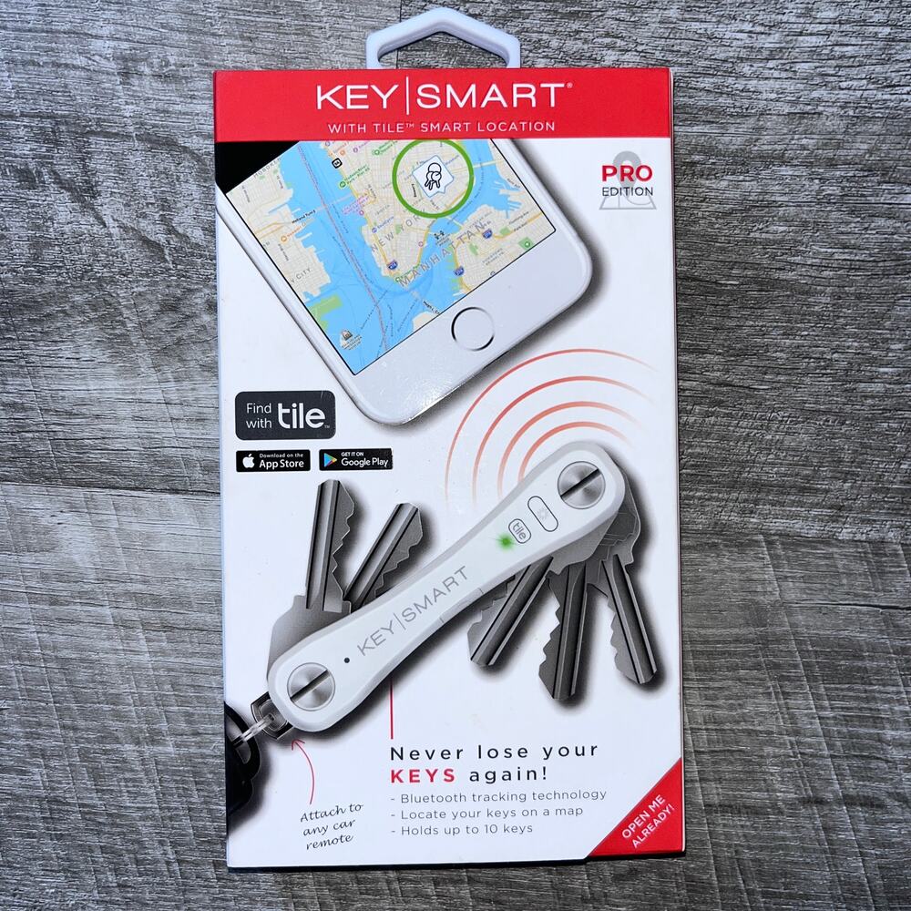 Key Smart Pro Edition with Tile Smart Location Find Track Keys App